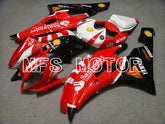 Yamaha YZF-R6 2006-2007 Injection ABS Fairing - Santander - Red Black - MFS5331